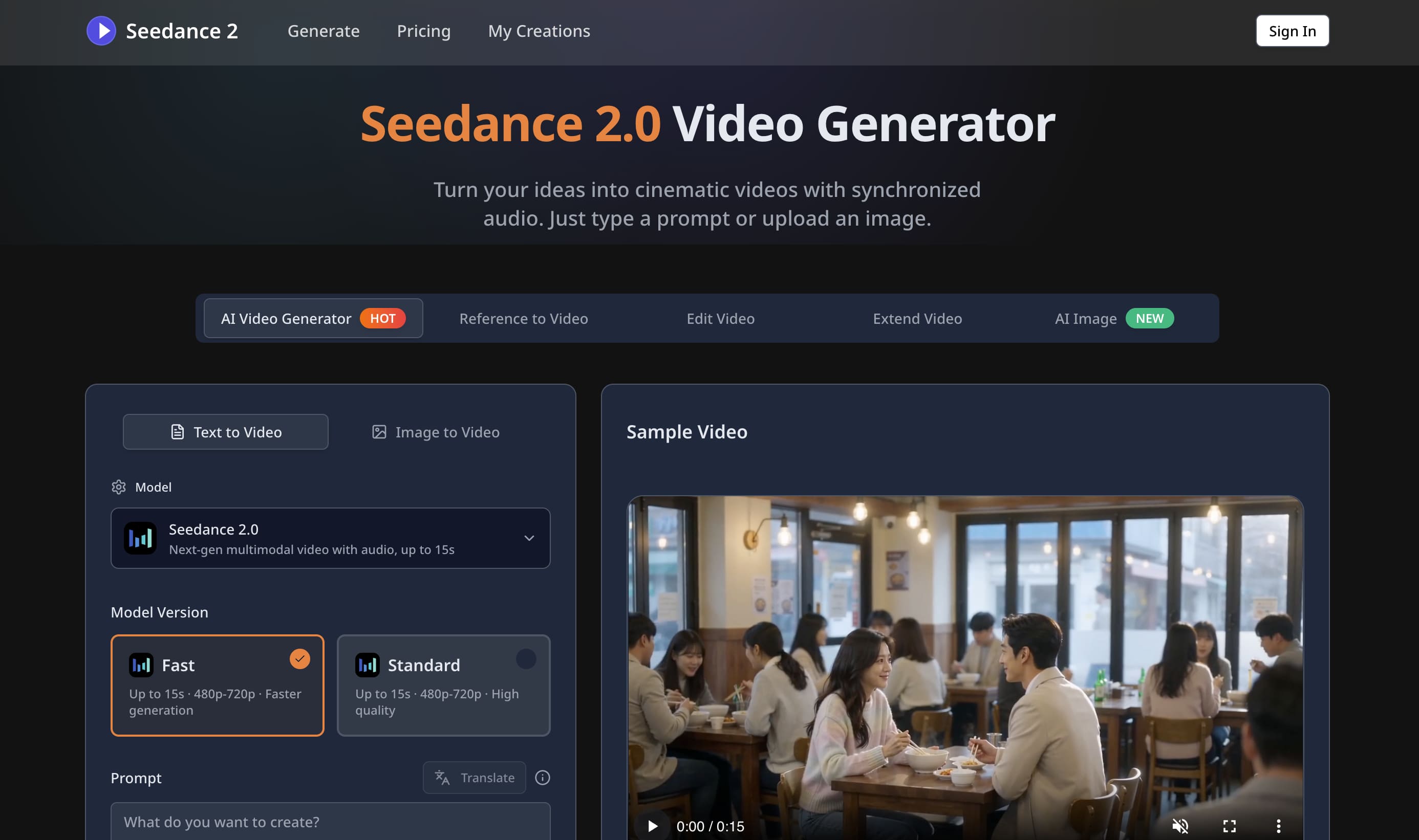 Seedance 2 preview