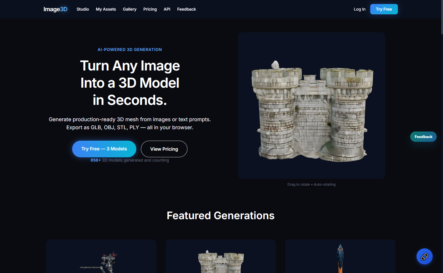Image3D preview
