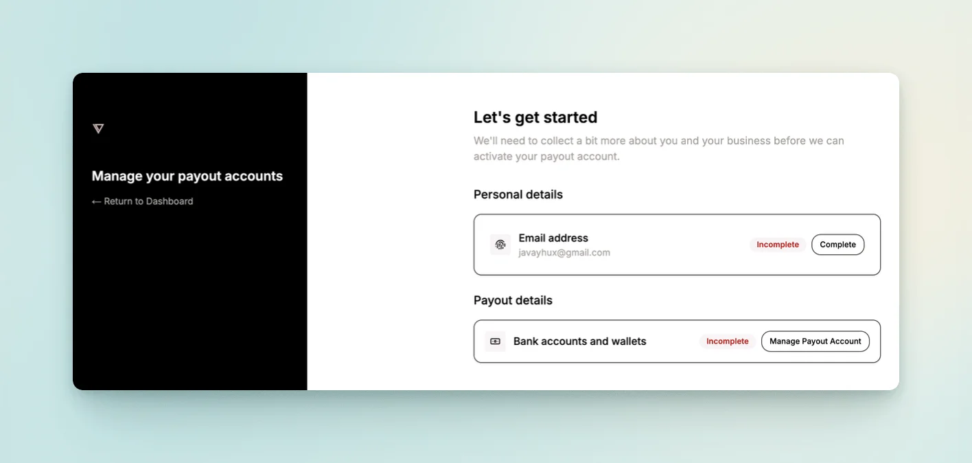 personal information