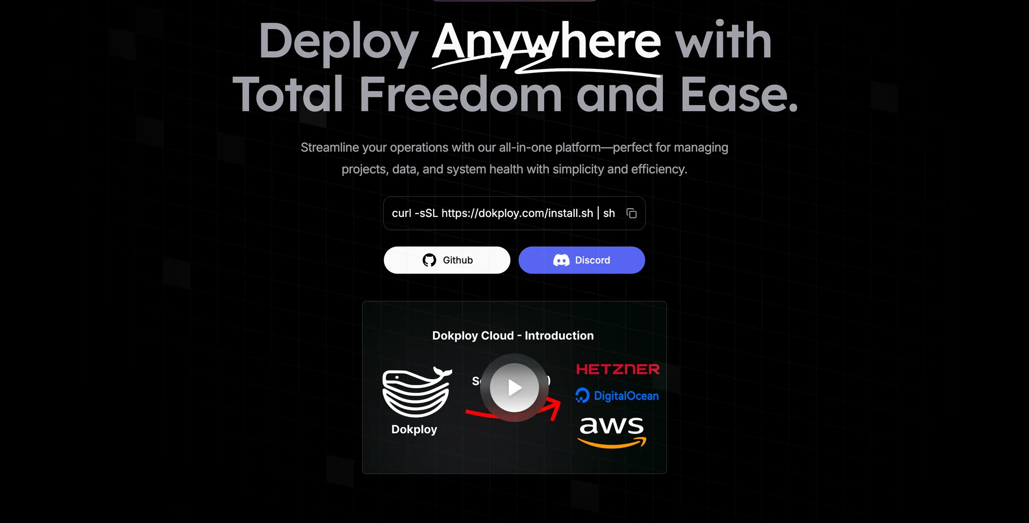 dokploy website
